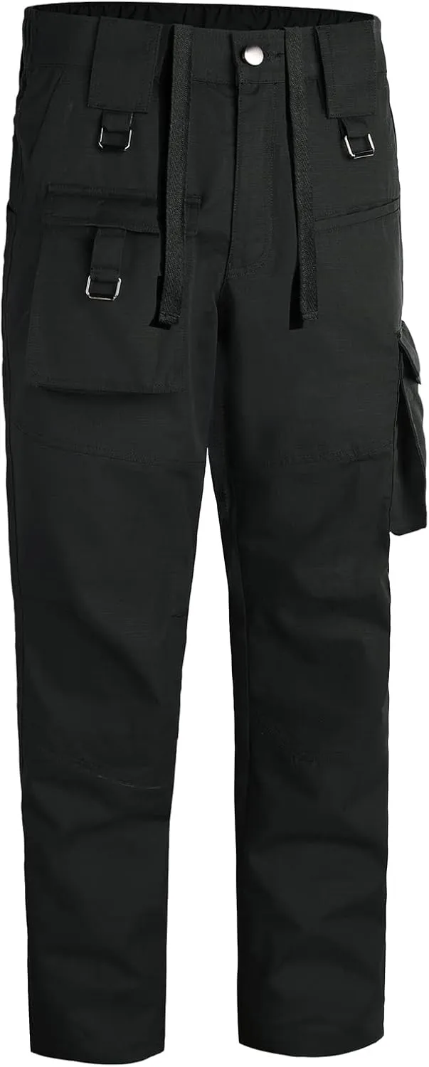 Mens Cargo Trouser Combat Pants Multi Pockets Tactical Work Trouser Outdoor Snowboard Pants