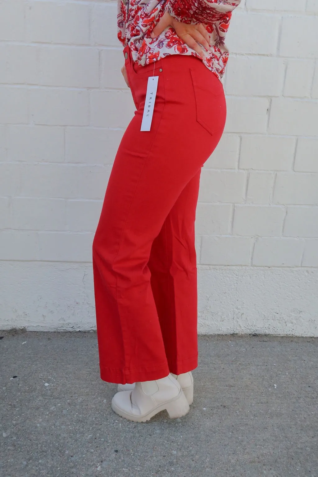 Tribal Brand Scarlet Wide Leg Pant
